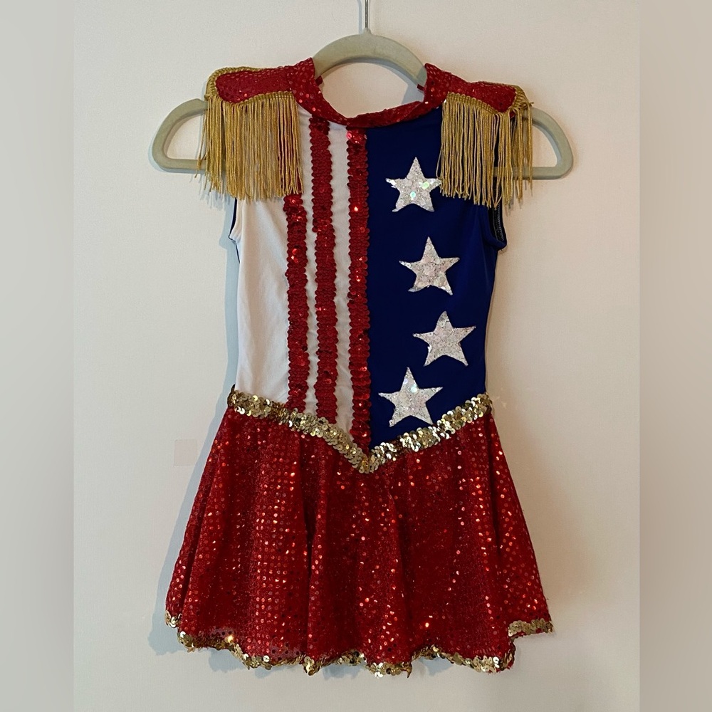 Girls Stars And Stripes Dance Costume by Algy